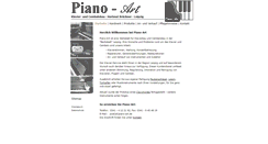 Desktop Screenshot of piano-art.de