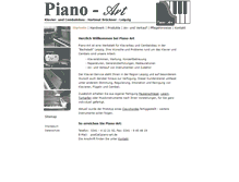 Tablet Screenshot of piano-art.de